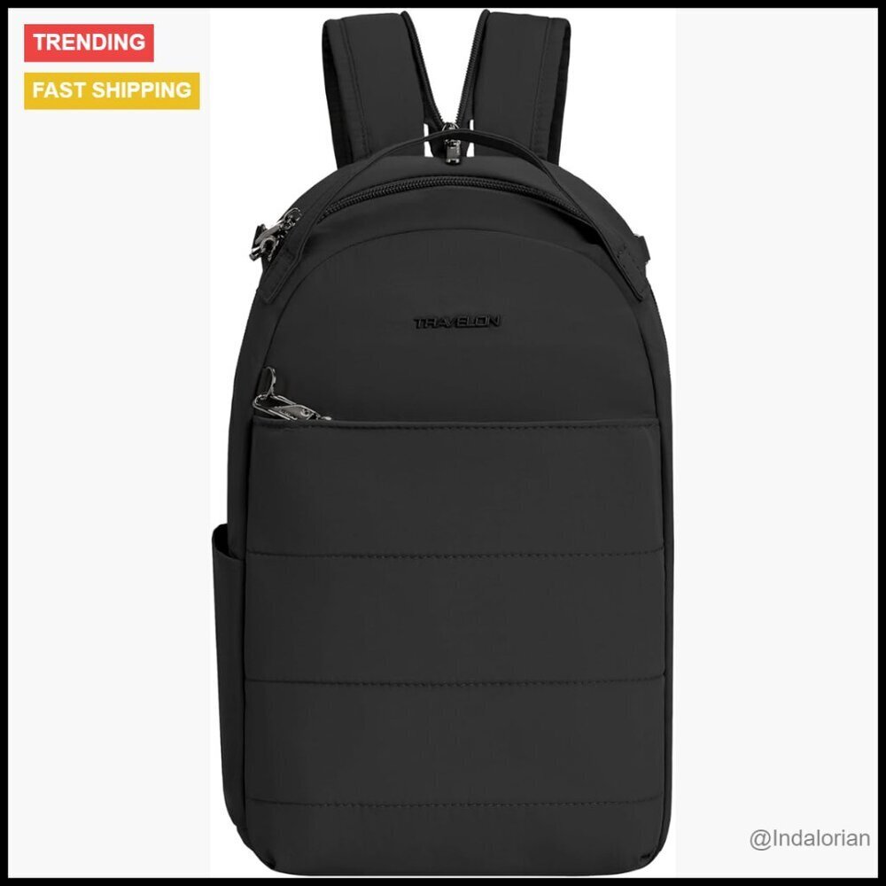 Convertible Anti-Theft Backpack Sling Daypack Lightweight Travel Hiking